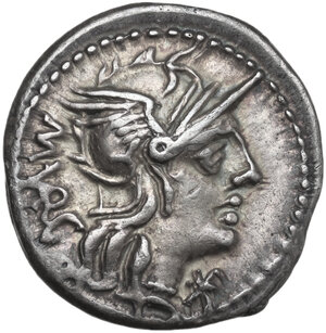 obverse: M. Vargunteius.. AR Denarius, 130 BC