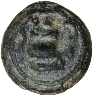 obverse: Umbria, Tuder. AE Cast Uncia, c. 220-200 BC