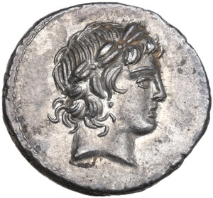 obverse: L. Marcius Censorinus. AR Denarius, 82 BC