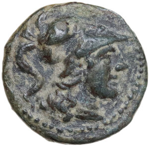 obverse: Northern Apulia, Hyrium. AE 13.5 mm, c. 3rd century BC