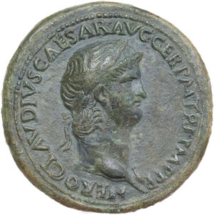 obverse: Nero (54-68).. AE Sestertius, c. 64 AD