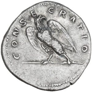 reverse: Marciana, sister of Trajan (died 112 AD).. AR Denarius. Struck under Trajan, c. 112-117 AD