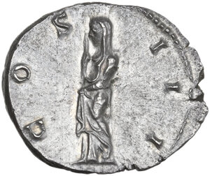 reverse: Hadrian (117-138).. AR Denarius, Rome mint, 125-128 AD