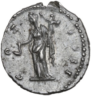 reverse: Antoninus Pius (138-161).. AE Denarius, Rome mint. c. 152-153 AD