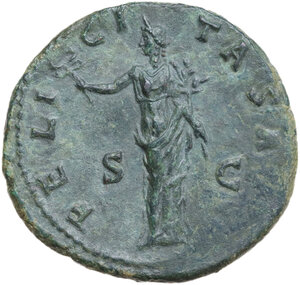 reverse: Antoninus Pius (138-161).. AE As, Rome mint, 140-144 AD