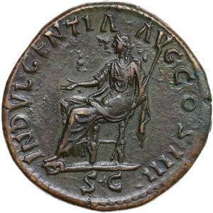 reverse: Antoninus Pius (138-161).. AE Sestertius, Rome mint, c. 153-154 AD