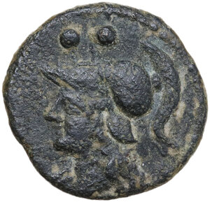 obverse: Northern Apulia, Venusia. AE Sextans, c. 210-200 BC
