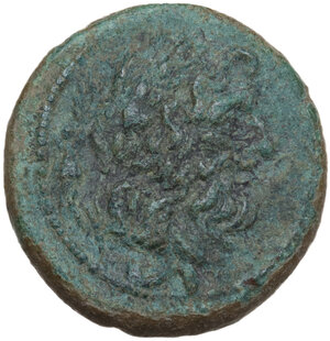 obverse: Southern Apulia, Brundisium. AE Semis, 2nd century