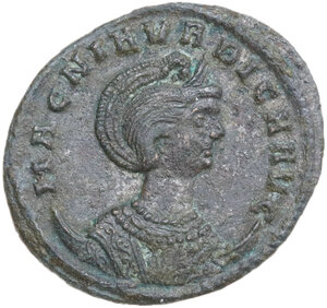 obverse: Magnia Urbica, wife of Carinus (283-285).. BI Antoninianus. Ticinum mint, 3nd officina. 5th emission of Carinus, August 283 AD