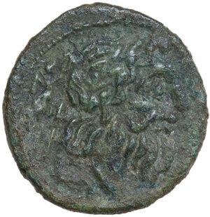 obverse: Southern Apulia, Brundisium. AE Semis, 2nd century