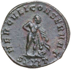 reverse: Diocletian (284-305).. AE Antoninianus, Ticinum mint, 288 AD
