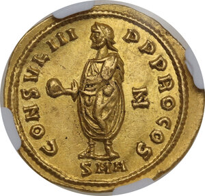 reverse: Maximian (286-310 AD).. AV Aureus. Antioch mint, c. 290-293 AD