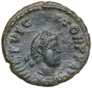 obverse: Flavius Victor (387-388).. AE 13 mm. Arelate mint