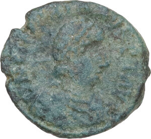 obverse: Majorian (457-461).. AE 13.5 mm. Mediolanum mint
