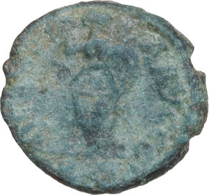 reverse: Majorian (457-461).. AE 13.5 mm. Mediolanum mint