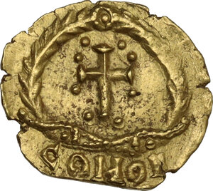 reverse: Anthemius (467-472).. AV Tremissis. Rome mint, 468 AD
