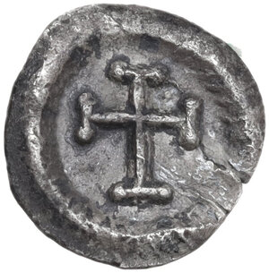 reverse: Heraclius (610-641).. AR 120 Nummi or quarter Siliqua, Ravenna mint