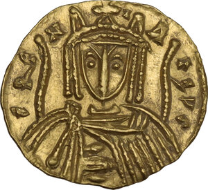 reverse: Irene (797-802 AD).. AV Solidus. Syracuse mint