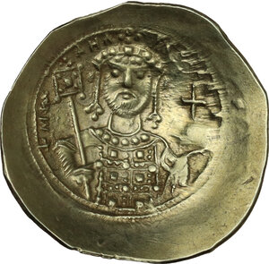 reverse: Michael VII Ducas (1071-1078).. EL Histamenon Nomisma, Constantinople mint