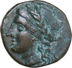 obverse: Southern Lucania, Metapontum. AE 16 mm, c. 300-250 BC