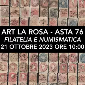 Banner Art La Rosa 76: Filatelia e Numismatica