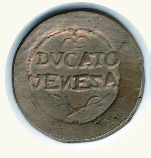 obverse: VENEZIA - Peso monetale del Ducato.