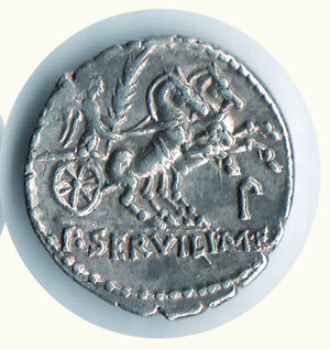 reverse: REPUBBLICA ROMANA - Publius Servilius Rullus (100 a.C.) - Denario - Seaby 14.