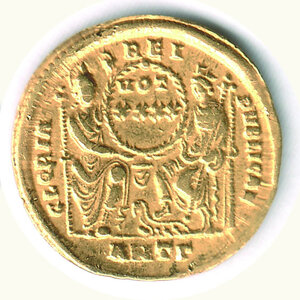 reverse: COSTANZO II  (337-361) - Solido - Zecca Antiochia - Ric 172.