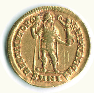 reverse: IMPERO ROMANO - Valente  (364-378) - Solido - Zecca Nicomedia.