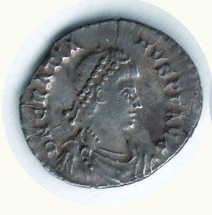 obverse: IMPERO ROMANO - Graziano (367-383) - Siliqua - Zecca Treviri  Urbs Roma  - Cat. Tredici 74, Cohen 86-87.