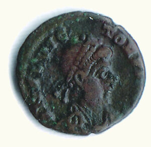 obverse: IMPERO ROMANO - Flavio Vittore  (387-388) - Centennionale - Zecca Aquileia.