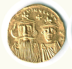 obverse: IMPERO BIZANTINO - Costante II (641-668) - Solido