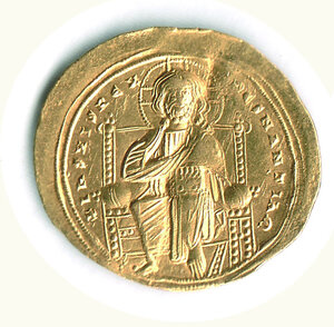 obverse: ROMANO III (1028-1034) - Histamenon, piegatura del tondello.