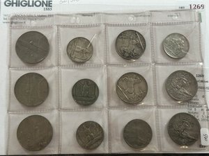 obverse: LOTTO di 12 monete di Vittorio Emanuele III