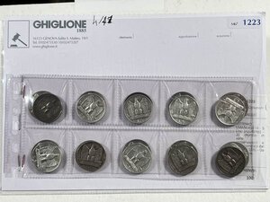 obverse: VITTORIO EMANUELE III - 5 Lire - 20 monete