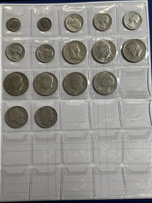 reverse: USA Lotto di 72 monete + 4 Cuba/Francia