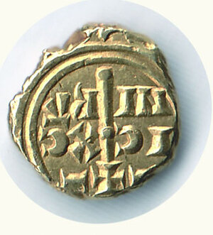 reverse: MESSINA - Tancredi (1190-1194) - Multiplo di Tarì - Gr 2.24.