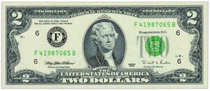 obverse: USA - 2 Dollars 