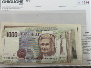 obverse: REPUBBLICA ITALIANA - lotto di 11 biglietti