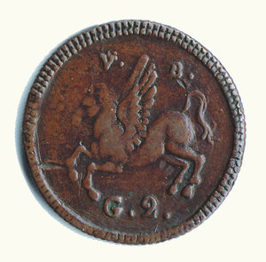 reverse: PALERMO - Ferdinando III (1759-1816) - 2 Grana 1815.
