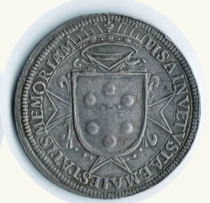reverse: PISA Ferdinando I - Tallero 1601