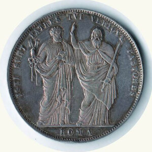 reverse: ROMA - Pio VIII (1829-1830) - Scudo An. I