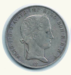 obverse: VENEZIA - Ferdinando I (1835-1848) - Scudo nuovo da 6 Lire - Montenegro 35.