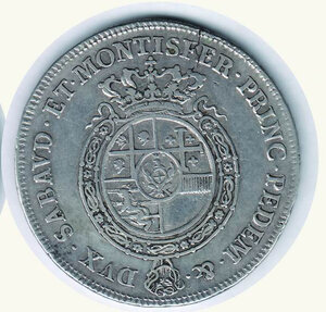 reverse: SAVOIA - Carlo Emanuele III - Scudo da 6 Lire 1756.
