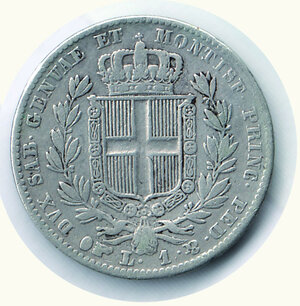 reverse: CARLO ALBERTO - Lira 1831 To.