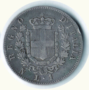 reverse: VITTORIO EMANUELE II - Lira 1862 Napoli