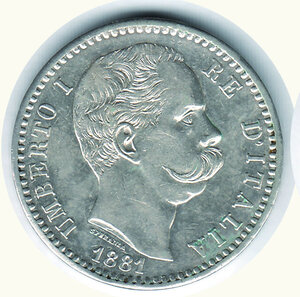 obverse: UMBERTO I - 2 Lire1881.