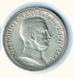 reverse: VITTORIO EMANUELE III - 2 Lire 1914