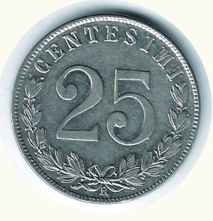 reverse: VITTORIO EMANUELE III - 25 Cent. 1903.