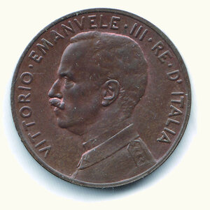 reverse: VITTORIO EMANUELE III - 5 Cent. 1918.